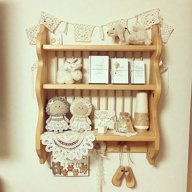 ワッフルsan/ほっこり/作家さんの作品/ぬいぐるみ手作り/カフェの妖精...などのインテリア実例 - 2019-09-11 10:07:58