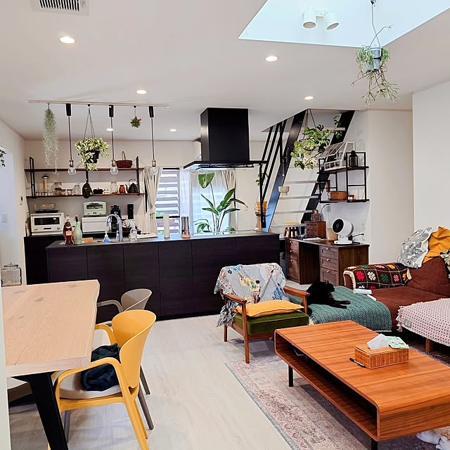 部屋全体/観葉植物/照明のインテリア実例 - 2024-10-11 20:46:23