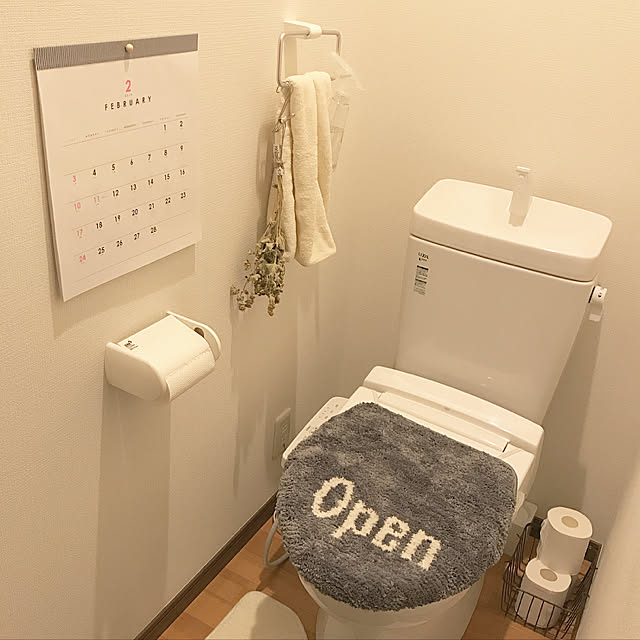 バス/トイレ/ニトリ/セリアのインテリア実例 - 2019-02-14 22:43:15