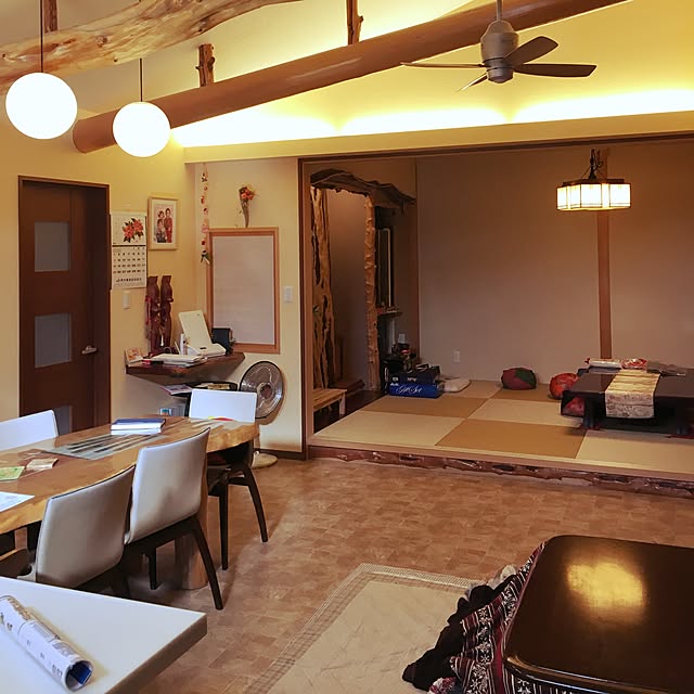 リビング/銘木/栃の無垢板のインテリア実例 - 2016-12-29 10:19:00