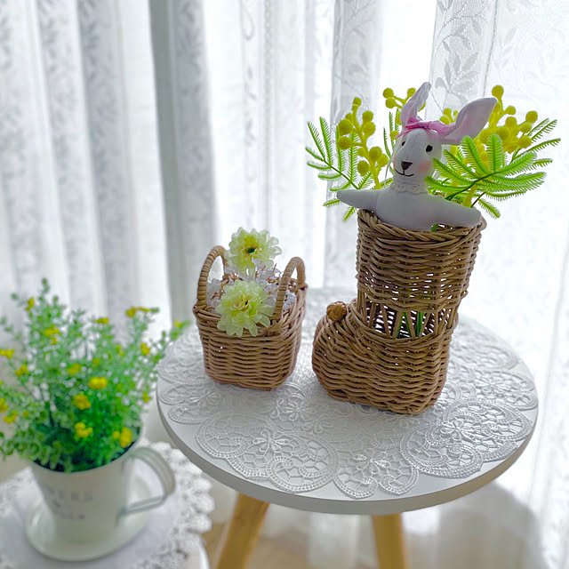 ミナペルホネン ハンドメイド♡リネンとお花のスプリングハーフコート 