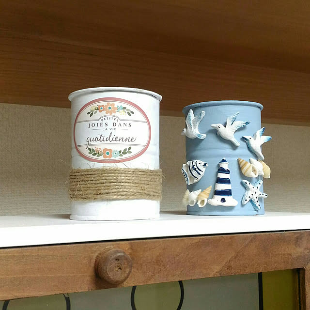 ハンドメイド/100均/リメイク/ナチュラルインテリア/Daiso...などのインテリア実例 - 2018-08-11 07:53:37