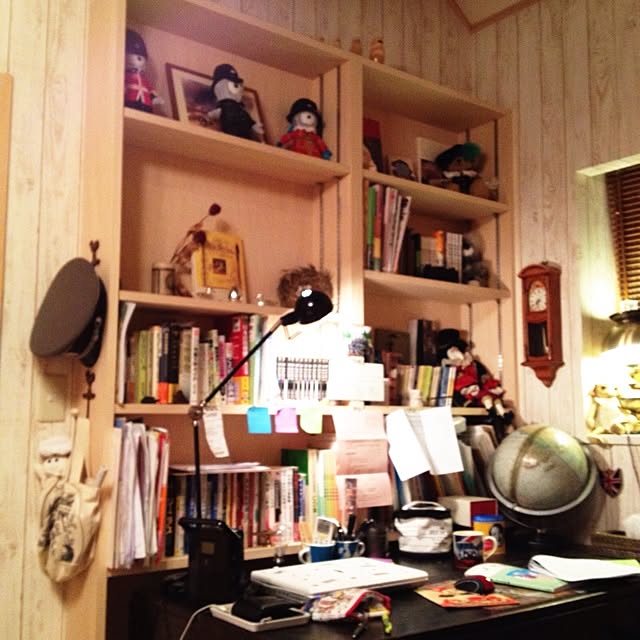 机/本棚のインテリア実例 - 2012-12-21 20:19:14