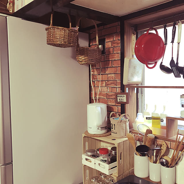 DIY/カフェ風/セリア/ダイソー/キッチンのインテリア実例 - 2019-12-25 07:42:14