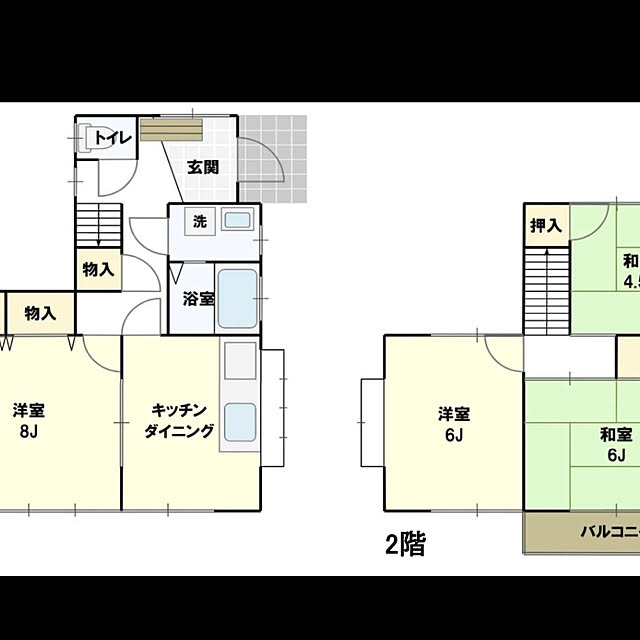 部屋全体のインテリア実例 - 2024-04-23 23:49:49