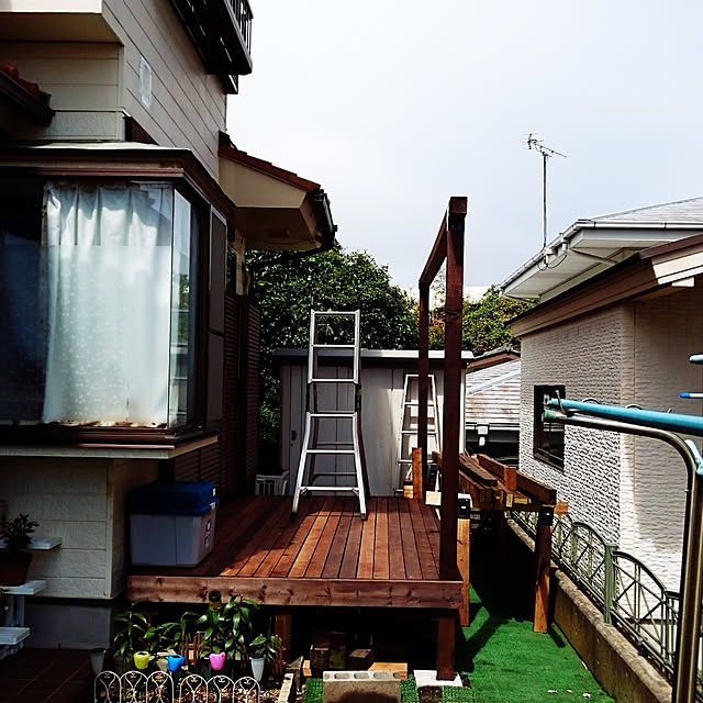 部屋全体/ウッドデッキDIY/DIYのインテリア実例 - 2020-05-16 11:05:35