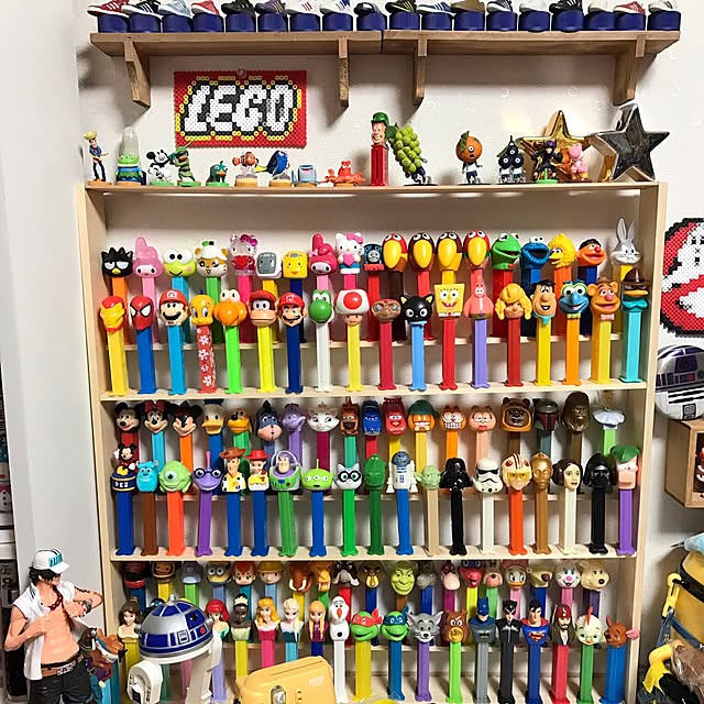 PEZ ディスプレイのインテリア実例 | RoomClip(ルームクリップ) PEZ ディスプレイのインテリア実例 | RoomClip(ルームクリップ)