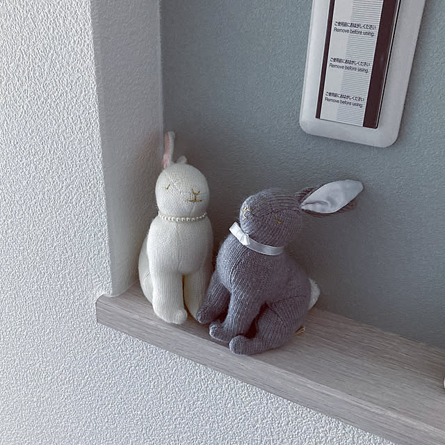 うさぎのぬいぐるみのおすすめ商品とおしゃれな実例 | RoomClip うさぎのぬいぐるみのおすすめ商品とおしゃれな実例 | RoomClip