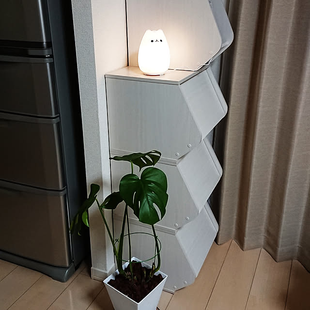 カラーボックス/賃貸/賃貸でも可愛く♪/賃貸でも楽しく♪/仲間入り❤...などのインテリア実例 - 2017-12-21 00:55:32