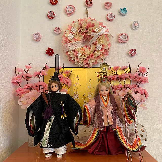 ひな祭り リカちゃん雛人形のインテリア実例 | RoomClip ひな祭り リカちゃん雛人形のインテリア実例 | RoomClip