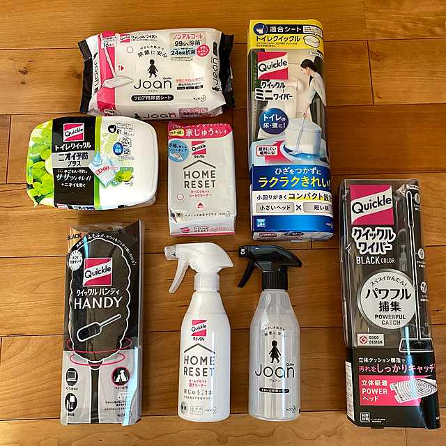 掃除グッズ/掃除道具/クイックル収納/暮らしの味方/クイックルしやすい部屋...などのインテリア実例 - 2021-10-11 15:05:27
