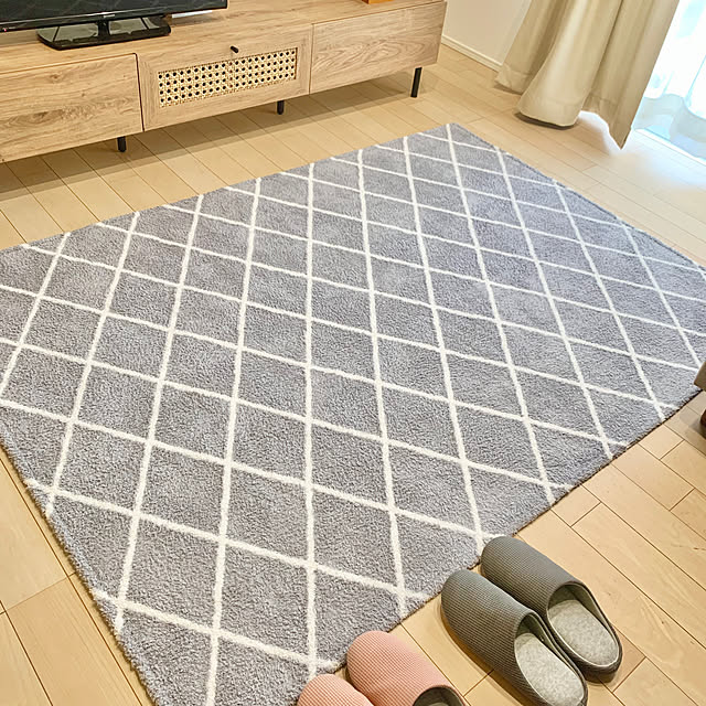 新品 シーズンリーズン センターラグ グレー アンチーズ 2畳用