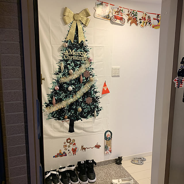 クリスマスツリー/クリスマスディスプレイ/クリスマス/TOKAIタペストリー/玄関/入り口のインテリア実例 - 2020-12-05 16:27:18