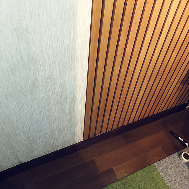 キッチン/気軽にイメチェン/マスキングテープ/腰壁風/かべがみや本舗...などのインテリア実例 - 2024-11-15 15:05:30