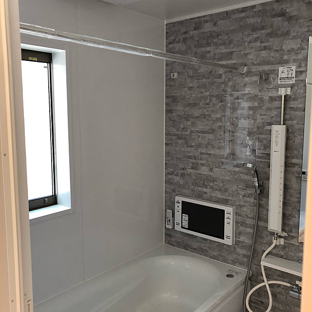 モノトーン/バス/トイレのインテリア実例 - 2019-04-27 09:22:22