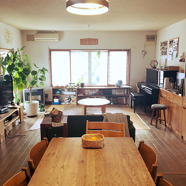 和洋ミックス/ウンベラータ/DIY/モンステラ/部屋全体...などのインテリア実例 - 2020-11-13 11:25:53