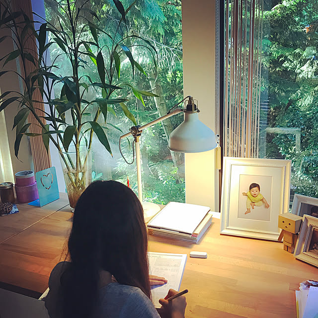 北欧/観葉植物/照明/IKEA/机のインテリア実例 - 2019-04-16 10:35:41