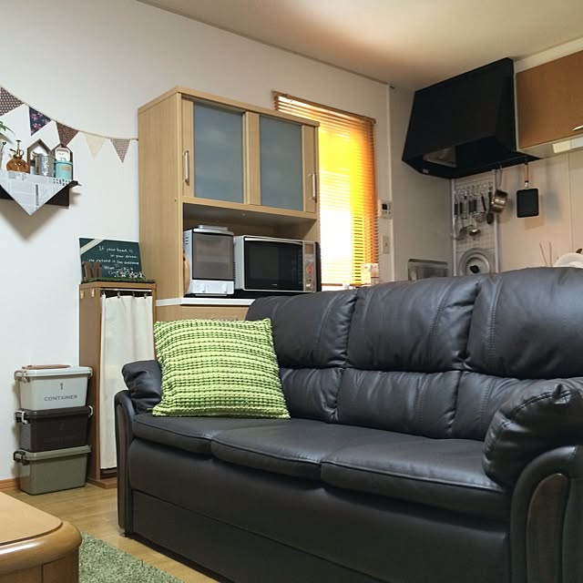 部屋全体/ニトリ/3COINS/100均/賃貸のインテリア実例 - 2014-08-27 22:32:11