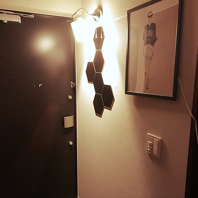 玄関/入り口/IKEA/照明のインテリア実例 - 2018-02-26 00:51:20