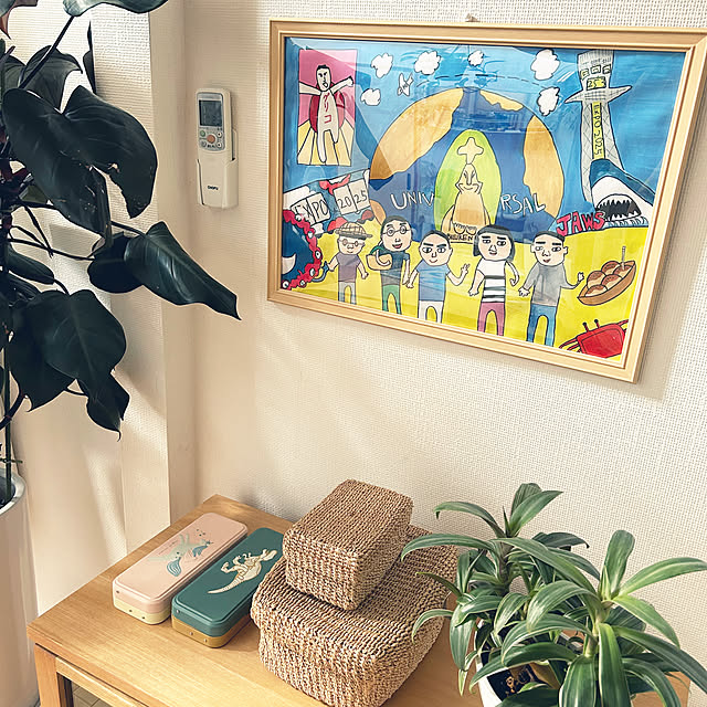 壁/天井/鉢植え/植物のある暮らし/こどもと暮らす/ザラホームのインテリア実例 - 2024-09-10 12:06:15