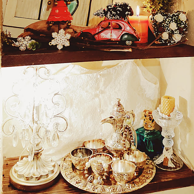 バス/トイレ/照明/クリスマスディスプレイ/クリスマスツリー/照明器具...などのインテリア実例 - 2019-11-13 23:50:16