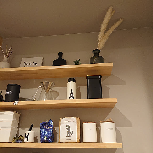 キッチン/アクセントクロス/スタバ/IKEA/デザレタのインテリア実例 - 2020-06-18 21:22:31