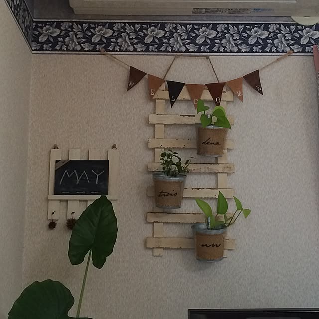 リビング/雑貨/100均/観葉植物/カフェ風...などのインテリア実例 - 2017-05-10 10:00:38