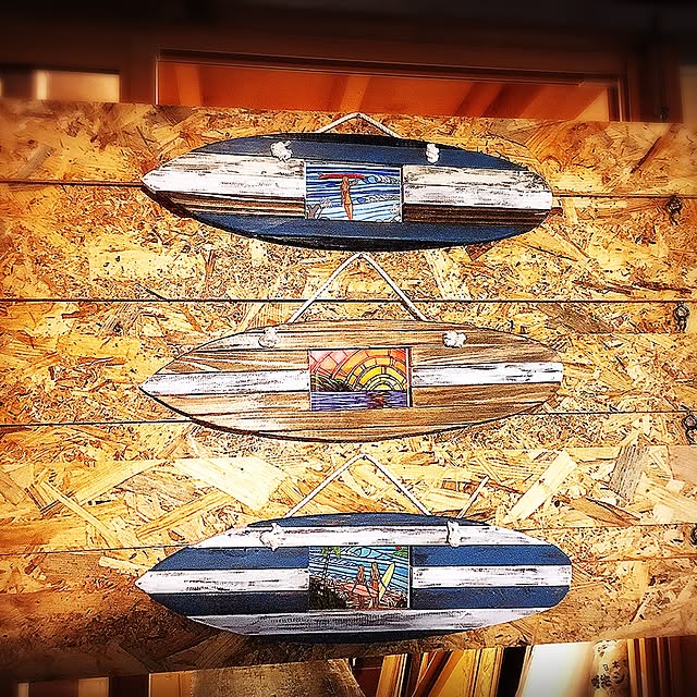 壁/天井/カリフォルニアスタイル/西海岸インテリア/海を感じるインテリア/ハンドメイド...などのインテリア実例 - 2017-05-30 20:53:48