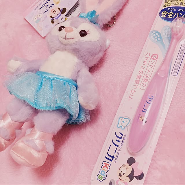 バス/トイレ/新しい歯ブラシ/ピンクだらけ！/赤ちゃん用品/クリニカ...などのインテリア実例 - 2017-07-15 19:47:59
