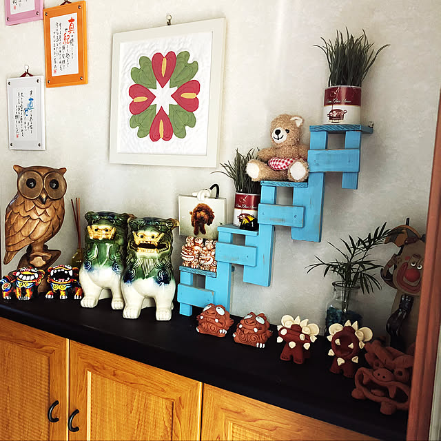玄関/入り口/DIY/雑貨/観葉植物/ハンドメイド...などのインテリア実例 - 2018-09-02 16:54:00