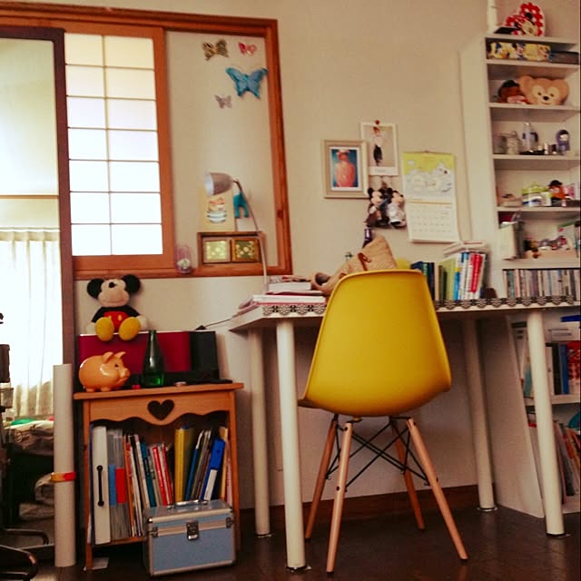 机のインテリア実例 - 2014-03-02 22:47:46