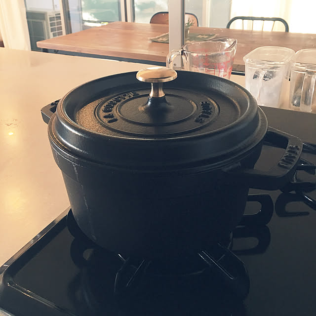 キッチン/STAUB/シンプルな暮らし/シンプルが好き/アンティーク...などのインテリア実例 - 2018-01-10 09:03:27