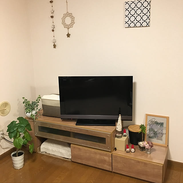 部屋全体/シンプルが好き/シンプル/セリア/北欧のインテリア実例 - 2018-12-18 16:45:36