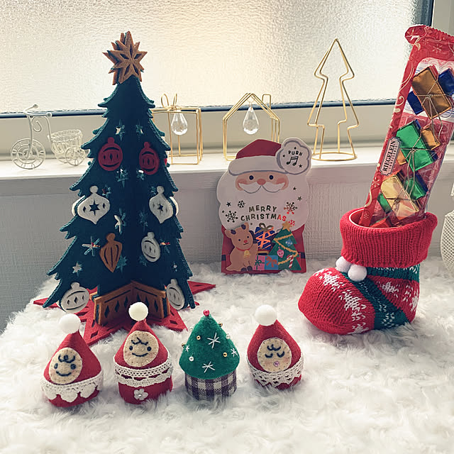 クリスマスツリー フェルト手芸のおすすめ商品とおしゃれな実例 クリスマスツリー フェルト手芸のおすすめ商品とおしゃれな実例