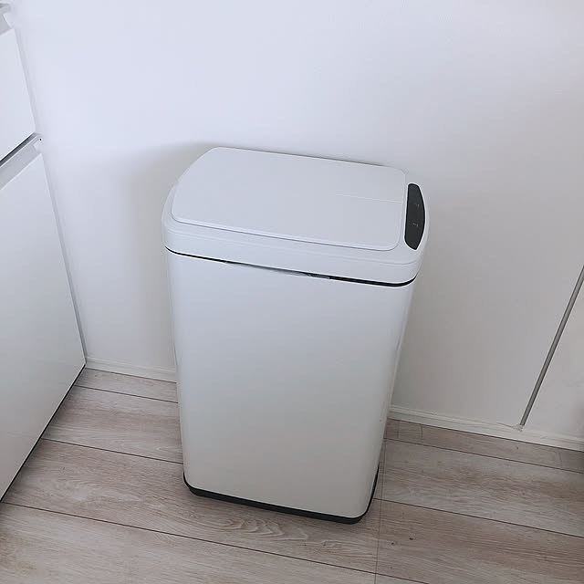 センサー付きゴミ箱/キッチン/ゴミ箱/ホワイトインテリア/買ってよかったもののインテリア実例 - 2021-11-01 09:30:42