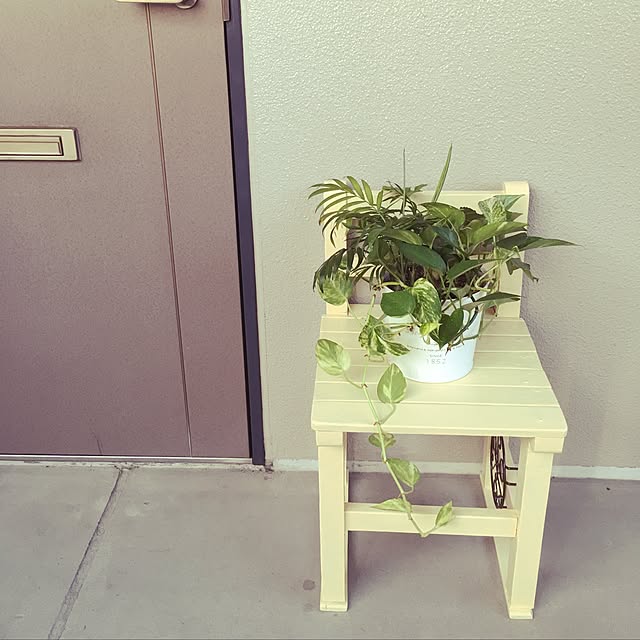 玄関/入り口/観葉植物/ナチュラル/ハンドメイド/雑貨...などのインテリア実例 - 2016-08-12 06:54:12