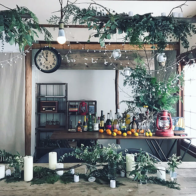 DIY/ドライフラワー/観葉植物/カフェ風/リビングのインテリア実例 - 2020-02-22 16:09:12