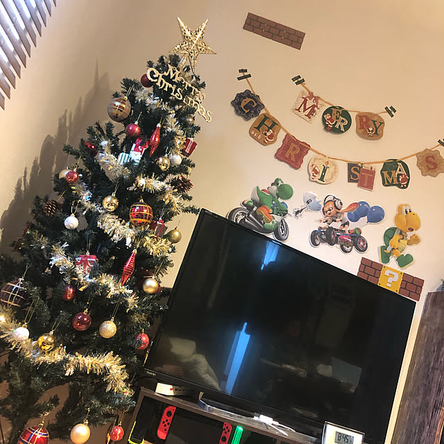 リビング/友達と大盛り上がり/任天堂/クリパ/クリスマスのインテリア実例 - 2018-12-25 11:05:24