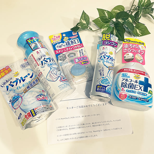 部屋全体/アース製薬/時短掃除/らくハピ/水まわり掃除のインテリア実例 - 2025-06-12 08:20:41