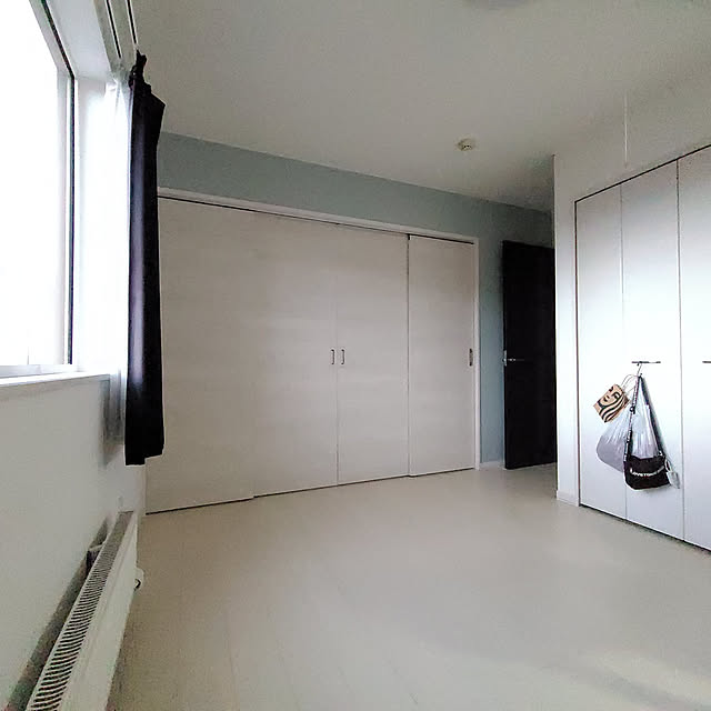 部屋全体/くすみカラー/子供部屋女の子/間仕切り壁/アクセントクロスのインテリア実例 - 2022-04-27 13:25:44