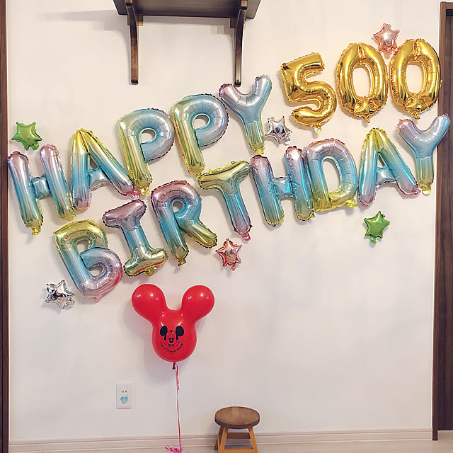 バルーンは外側とりました/550日なのに500日と間違える/一歳半記念写真/ミッキーバルーン/ディズニー...などのインテリア実例 - 2020-11-25 18:18:57