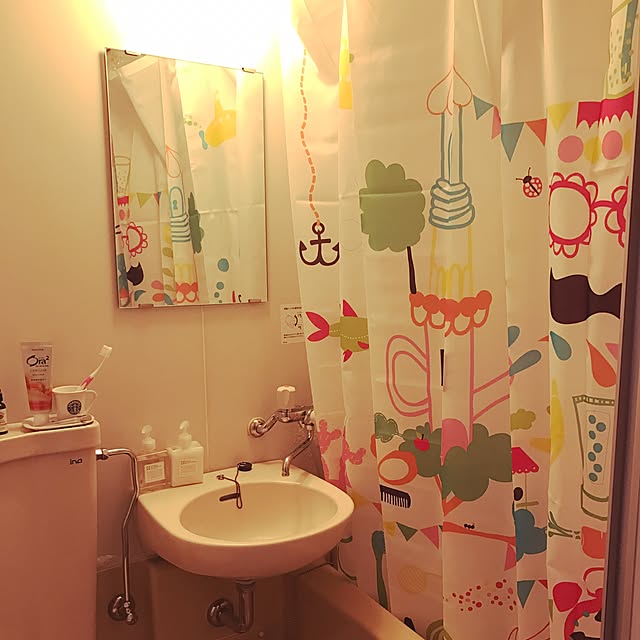 バス/トイレ/IKEAのインテリア実例 - 2016-10-10 22:40:17