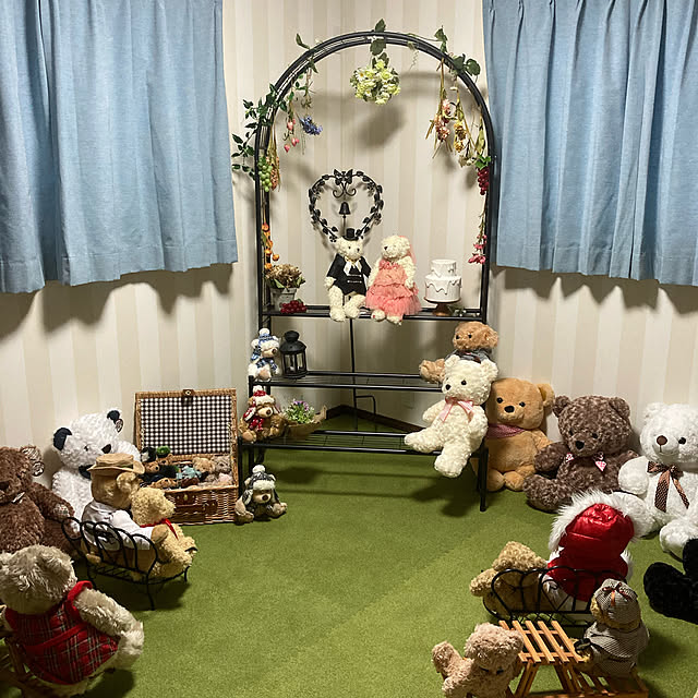 テディベアのいる部屋のインテリア実例 | RoomClip(ルーム テディベアのいる部屋のインテリア実例 | RoomClip(ルーム