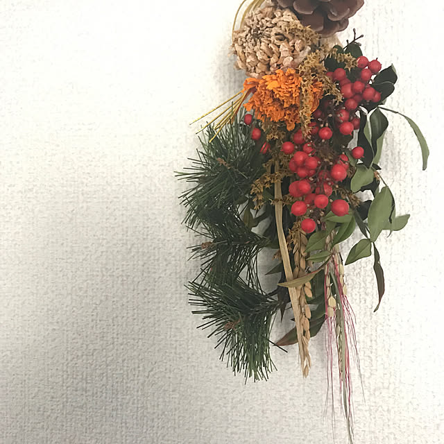 壁/天井/観葉植物/ドライフラワーのインテリア実例 - 2018-01-15 20:38:17