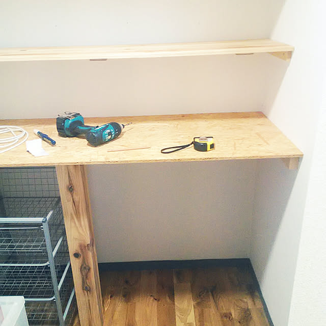 棚/ストックルーム/プチDIY/DIYのインテリア実例 - 2017-08-15 16:33:33