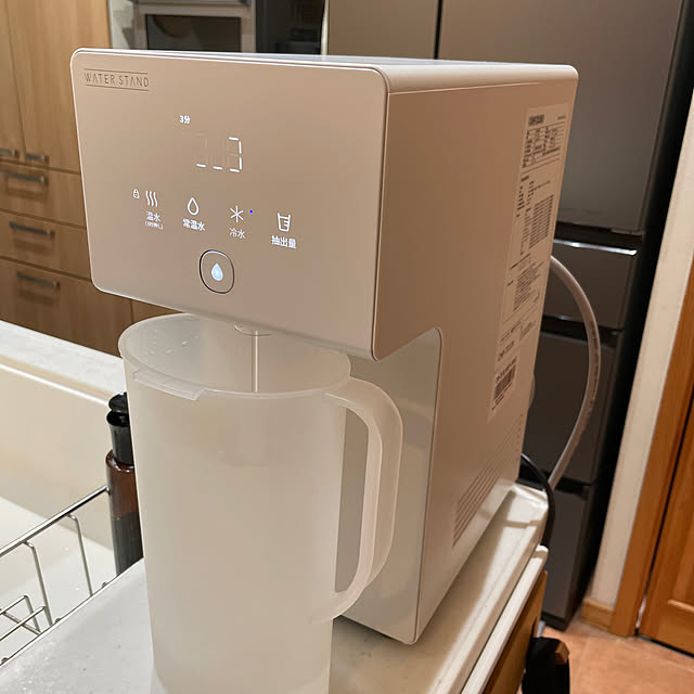 キッチン/浄水器/ウォーターサーバー/ウォーターサーバーのある暮らし/ウォータースタンドicon...などのインテリア実例 - 2024-12-10 18:32:06