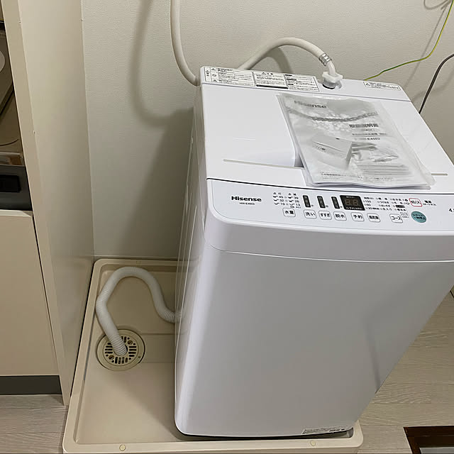 ハイセンス|Hisense 全自動洗濯機 ホワイト HW-T45D [洗濯4.5kg ハイセンス|Hisense 全自動洗濯機 ホワイト HW-T45D [洗濯4.5kg