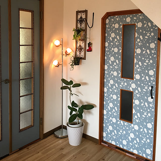 部屋全体/照明/観葉植物/ダイソーのインテリア実例 - 2018-11-25 14:37:22
