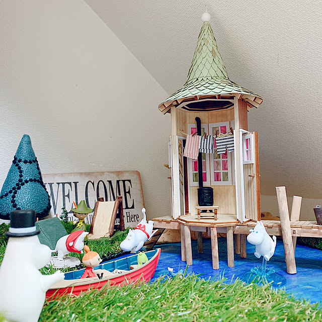 ディアゴスティーニ ムーミンハウス 水浴び小屋 完成形|本 ディアゴスティーニ ムーミンハウス 水浴び小屋 完成形|本