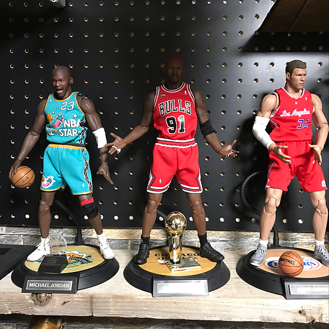 【全商品オープニング価格 特別価格】 NBA/フィギュア/男前/DIY/1/6フィギュアなどのインテリア実例 スポーツ